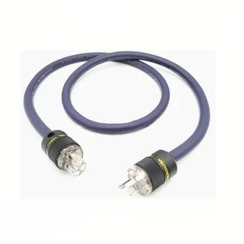 

High quality American standard Power Cable HIFI Crystal Copper US Plug AC Cable Line For CD Amplifier Power Cable
