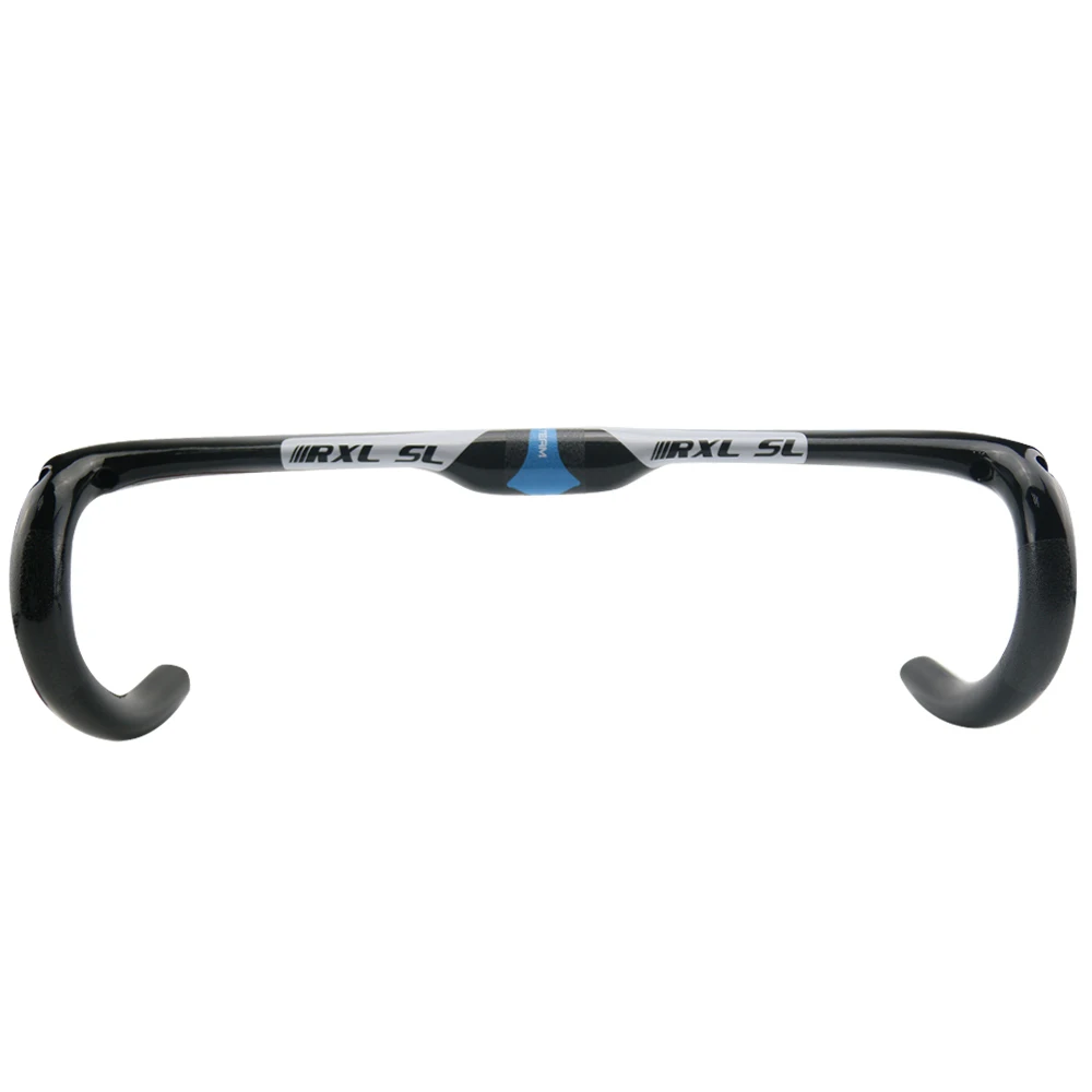 RXL SL Cycling Handlebar Road Bike 31.8mm Bicycle Bent Bar 3K Glossy RedBlueGreen Carbon Handlebars (3)