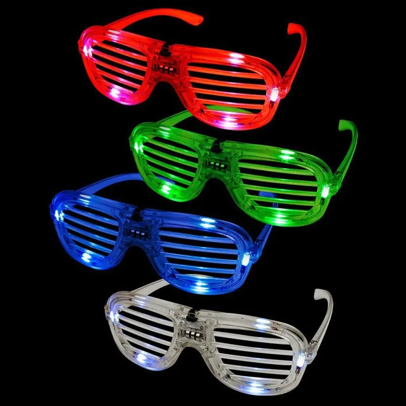 

Flashing Party LED Light Glasses For Christmas Birthday Halloween Party Decoration Supplies Glow Glasses