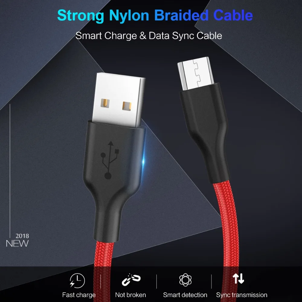 AIFFECT Micro USB кабель для синхронизации данных usb кабель для зарядки samsung huawei Xiaomi LG Andriod USB кабель для зарядного устройства 1 м 2 м шнур