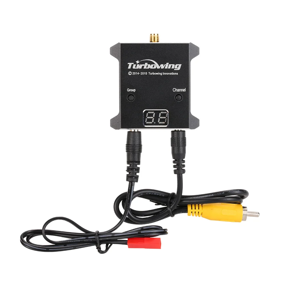 

Turbowing RX Receiver 5.8G 32CH -95dbm Wireless FPV Receiver for RC Drone FPV Real Time Transmission 500-3000m FPV Racing Drone
