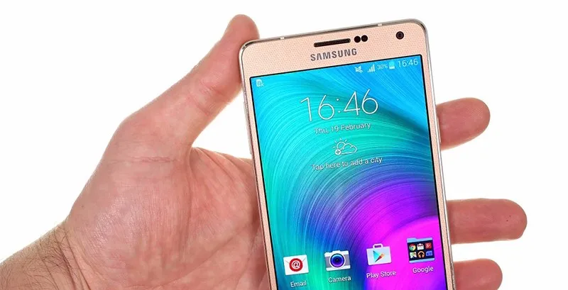 Samsung Galaxy A7 DOUS A7000, четыре ядра, A7(), 5,5 дюймов, 16 Гб ПЗУ, 1080 МП, две sim-карты, P, WIFI, разблокированный смартфон