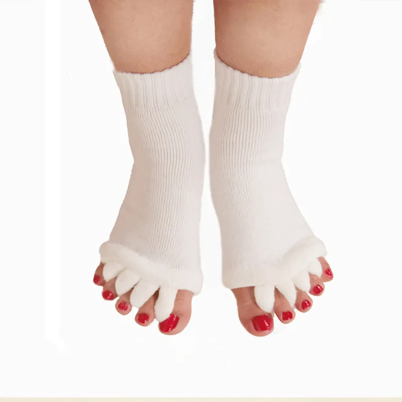 

Fitness Massage Separator Five Toe Socks Sleeping Fingers Healthy Feet Care Socks Soft Pain Relief Socks