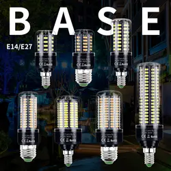 WENNI E14 светодиодный лампы E27 Светодиодная лампа-Кукуруза лампы 220 V лампада светодиодный 3,5 W 5 W 7 W 9 W 12 W 15 W 20 W света для дома Bombilla без мерцания