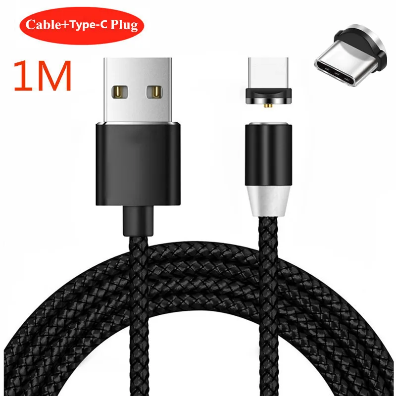 5V 2A USB кабель для samsung Galaxy S10 S9 A6 A8 J4 J6 плюс S7 край A30 A50 Note 9 8 J7 J5 A9 A7 Магнитный зарядный кабель - Цвет: Type-C Plug Cable