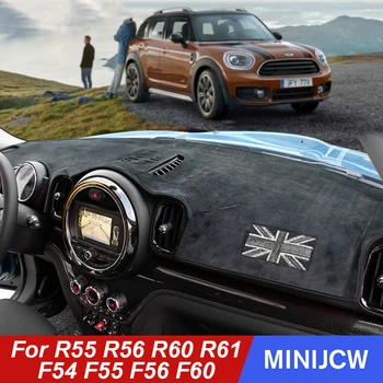 

Car Dashboard Light Pad Visor Sun Protection Mat Carpet For Mini Cooper S JCW R55 R56 R60 R61 Clubman F54 F55 F56 F60 Countryman