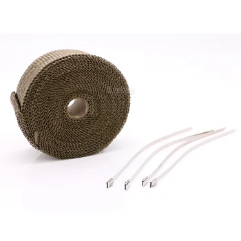 

Motorcycle Exhaust Pipe Heat Insulation Fiberglass Wrap For YAMAHA mt-09 sport tracker sr400 xsr 300 jym 125 mt-10 fz07