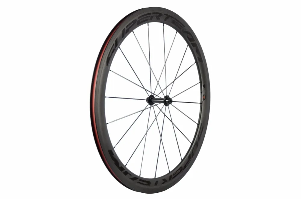 Clearance Superteam 700C Basalt Brake Carbon Wheels Road Bicycle Carbon Wheel Clincher Road Wheelset Chinese Bicycle Wheels 2