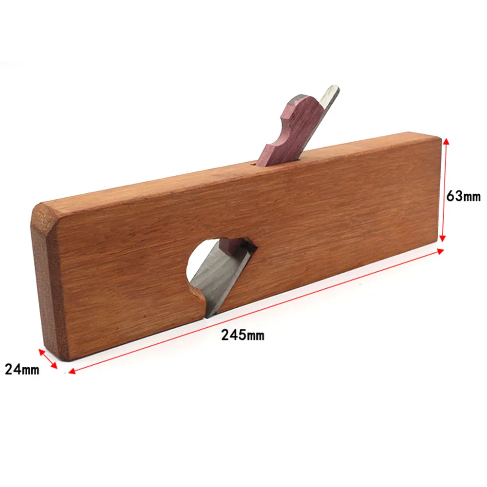 Mini Rosewood Hand Planers Bottom Edged DIY Carpenter Handle Tools Woodworking Hand Tool Unilateral/Single Wooden Plane