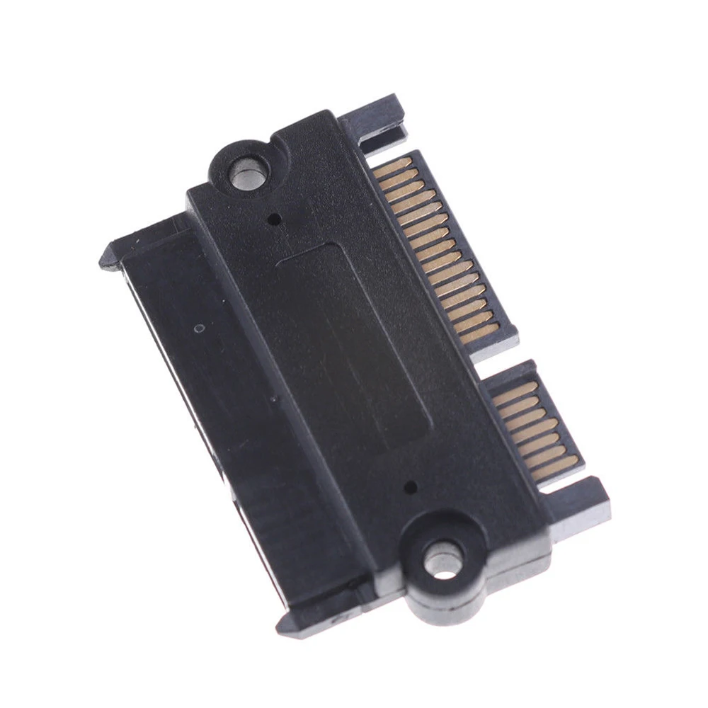 Новинка 2019 22Pin 7 + 15 Pin штекер для SATA гнездо Конвертор M/F адаптер SAS SN|Компьютерные