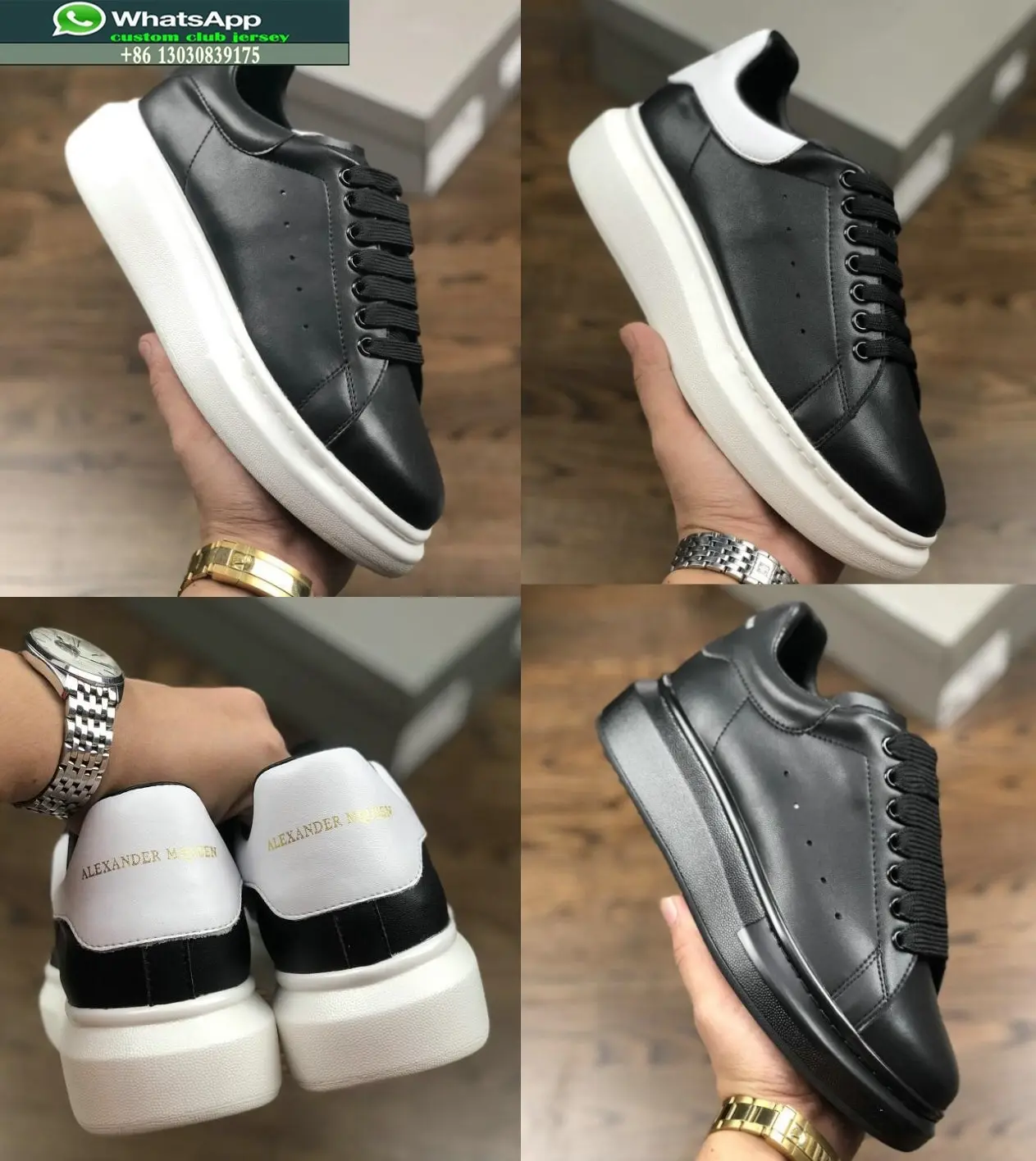 Luxurys Alexander McQueens Sneakers shoes for Men/Women Euro size 35 44 ...