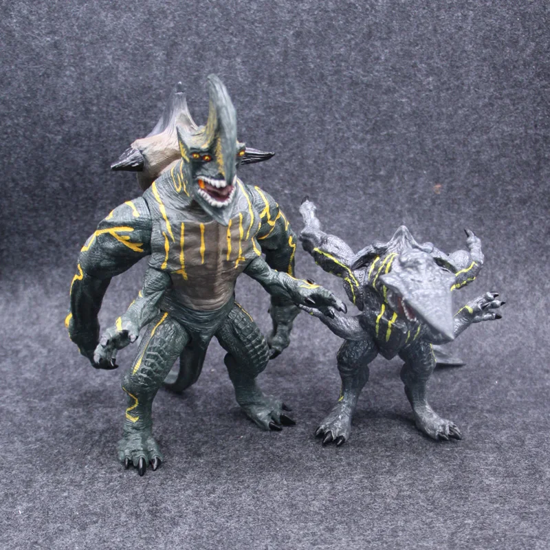 Pacific Rim KAIJU Knifhead & Axehead Monsters Action Figure 1/8 scale painted PVC figure Toy Brinquedos Pacific Rim KAIJU Knifhead & Axehead Monsters Action Figure 1/8 scale painted PVC figure Toy Brinquedos