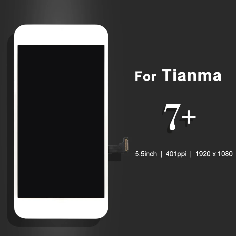 imágenes para 5 unids Para Tianma 7 Más LCD Pantalla Táctil de Cristal Digitalizador Asamblea Negro/Blanco con Cámara Hloder DHL imágenes para 5 unids Para Tianma 7 Más LCD Pantalla Táctil de Cristal Digitalizador Asamblea Negro/Blanco con Cámara Hloder DHL