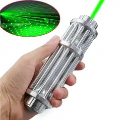 Высокая Мощность лазерная указка Pen зеленый 532nm военные Масштабируемые сжигание луч сосредоточиться ожог матчи с 5 лазерные головки