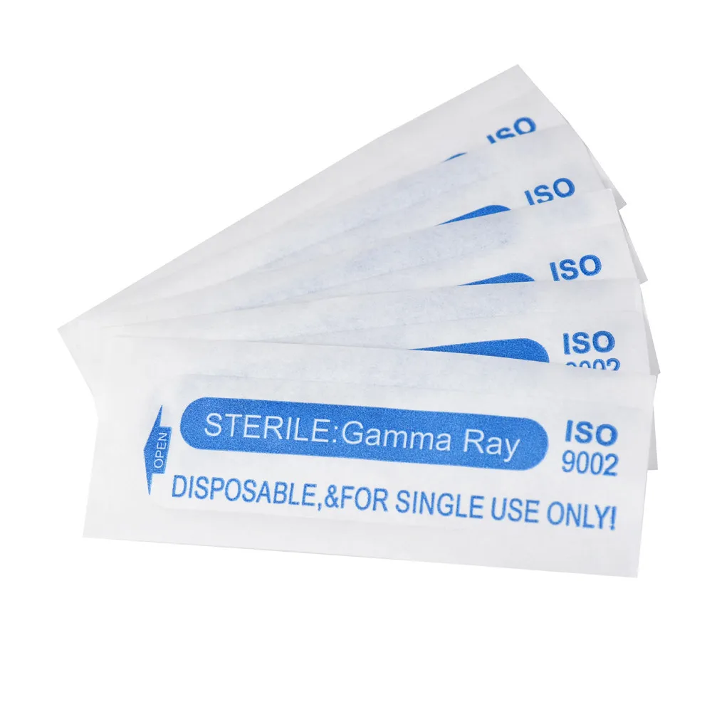 10pcs Permanent Makeup Manual Eyebrow Tattoo Microblade Needles Round F801