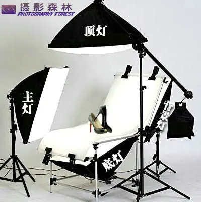

New Photo Studio Continuous Light Soft Box Boom Arm Shooting Table Kit Warranty 60X130cm still life table softbox shooting setCP