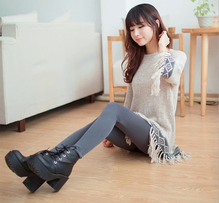 Autumn Women Leggings School Girls Pictures Sexy Winter Leggings For