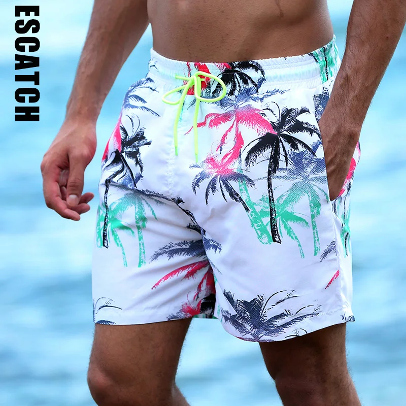 Cherry Mens Board Shorts Bathing Suits Swimming Trunks Beach Pants with Mesh Lining Swimwear Bathing