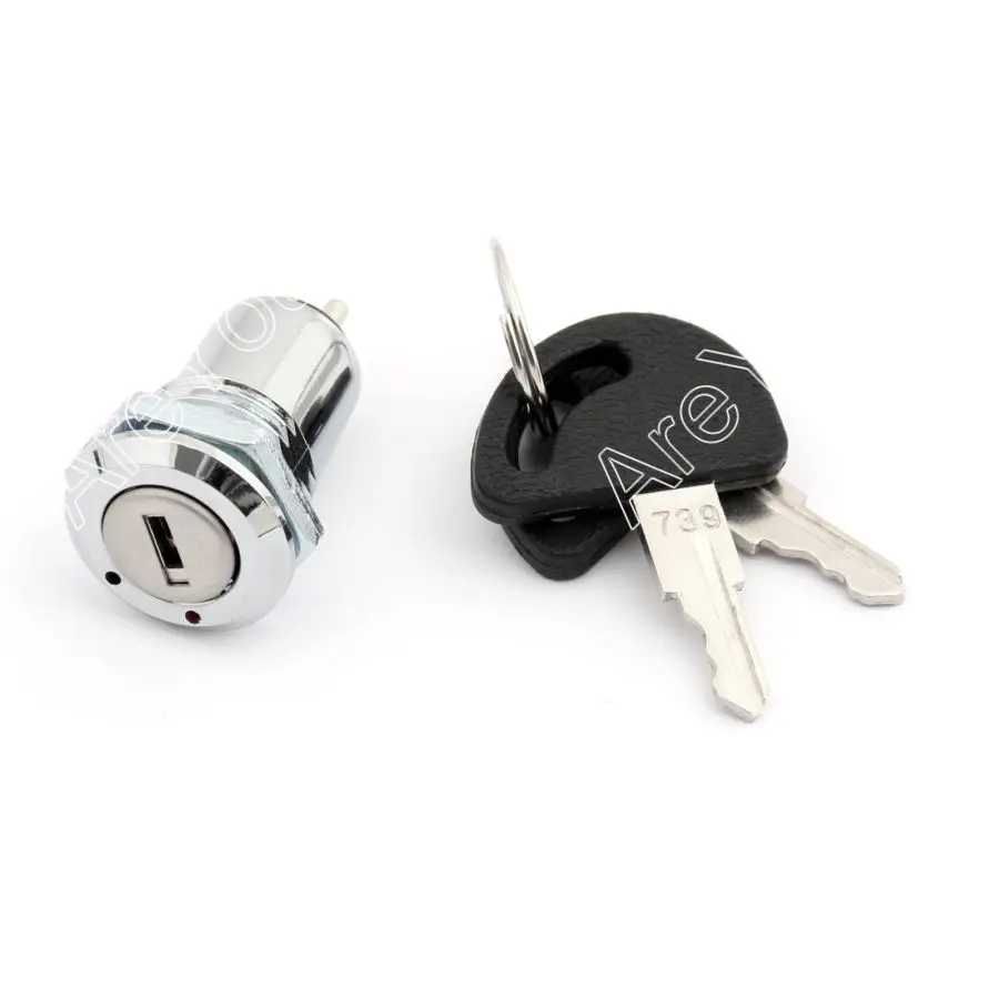 Key Switch D332 16mm Security Electronic Key Lock Switch On