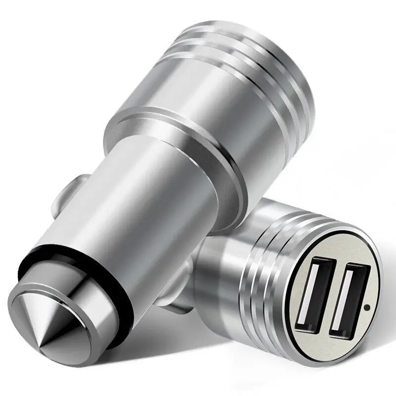 Автомобиль Зарядное устройство автомобиля Каррегадор Veicular USB де Карро portátil Para