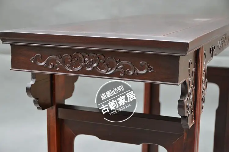 Mahogany furniture Changping head case wood altar altar table nave Chinese antique furniture of Ming and Qing Dynasties shipping Mahogany furniture Changping head case wood altar altar table nave Chinese antique furniture of Ming and Qing Dynasties shipping