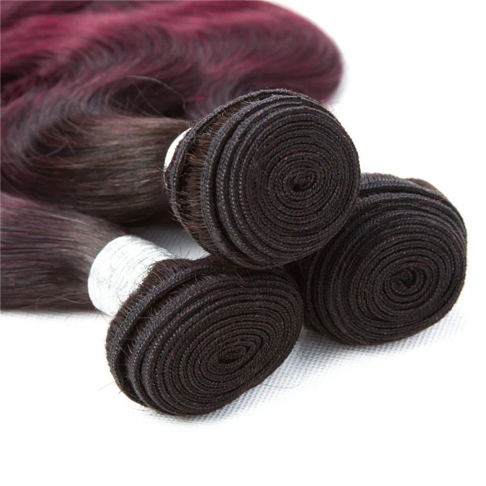 Pacotes de ombre elisheva com frontal 1b