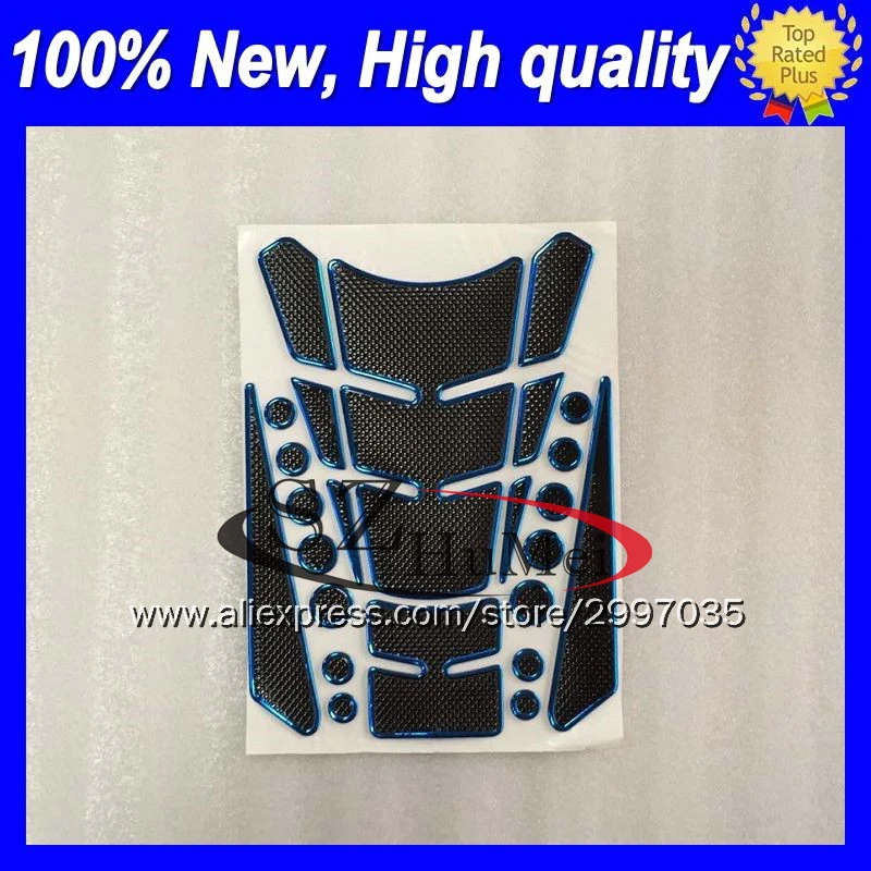 Углеродное волокно Бензобак Pad для SUZUKI GSXR750 96 97 98 00 GSXR600 GSXR 600 750 1996 1997 1998 2000 3D бак Кепки Защитная Наклейка