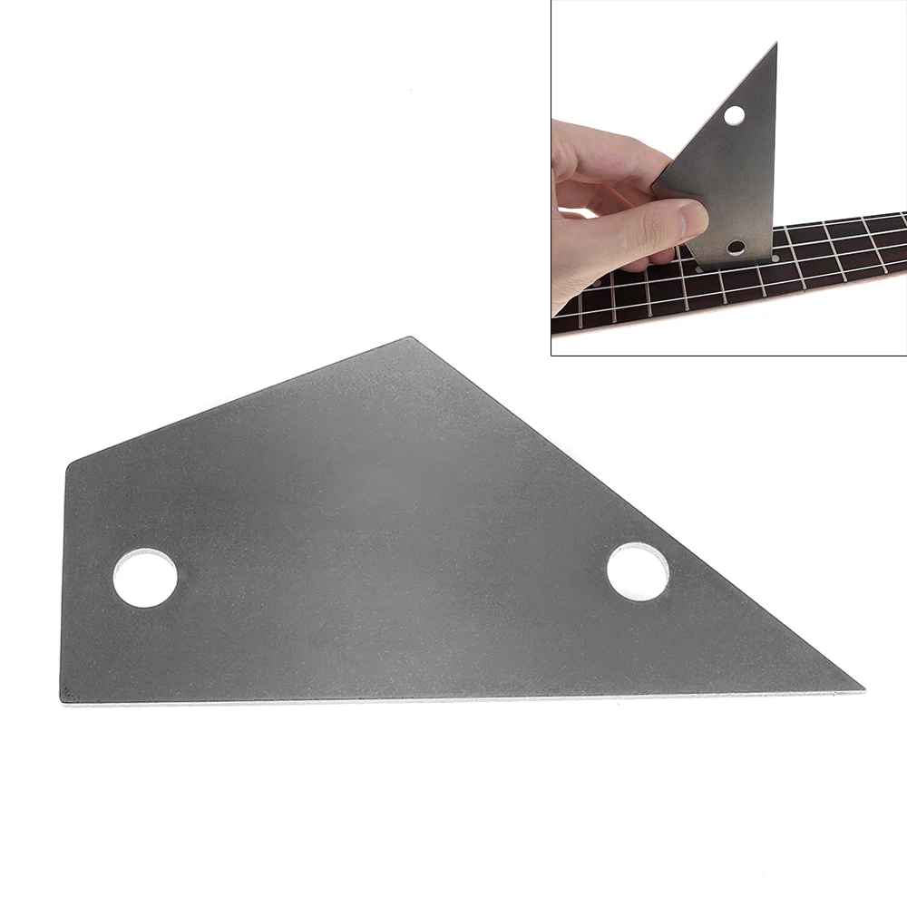 4 In 1 Guitar Bass Fret Leveling Ruler Fret Rocker Fret Level Luthier