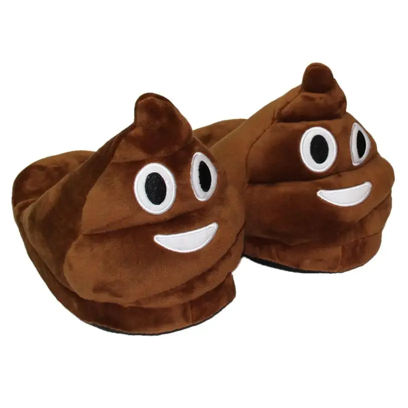 

Women's Slippers Plush Winter Creative Expression Half a Pack With Wool Slippers Drop Shipping High Quality WNov22