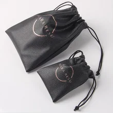 Customize logo luxury PU Jewelry bag gift bag cosmetic bag