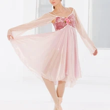 Новое поступление балетное платье для Детское балетное Трико Женский современный балетный костюм для классических танцев платье одежда Театральная