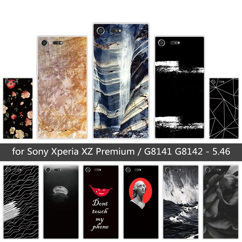 Для Sony Xperia XZ Премиум ТПУ силиконовый мягкий причудливый чехол для телефона