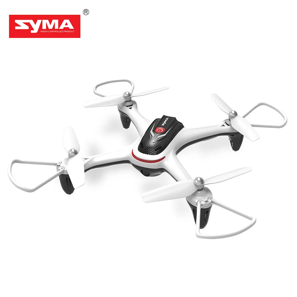 SYMA X15W игрушка, Дрон на дистанционном управлении RTF WiFi FPV 720P HD 2,4 ГГц 4CH 6-Axis Gyro удержания высоты одним нажатием кнопки, чтобы снять вертолеты с дистанционным управлением - Цвет: white and black