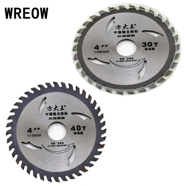 1pc 4 Inch Saw Blade 30t 40t Disc Diamond Circular 1pc 4 Inch Saw Blade 30t 40t Disc Diamond Circular Woodworking Wood Metal Acrylic