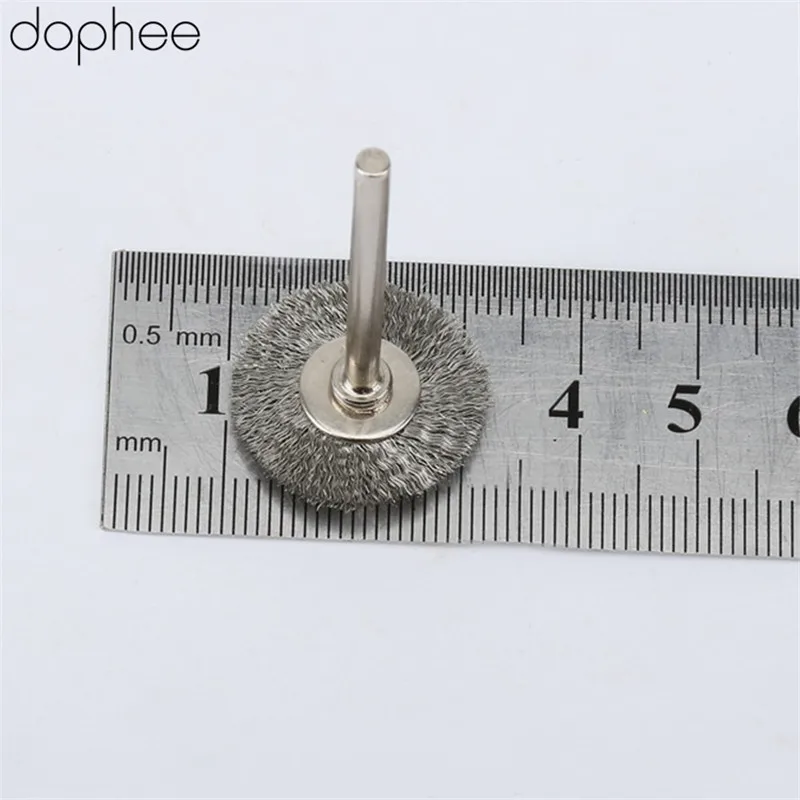 Аксессуары dophe Dremel щетки колеса провода из нержавеющей стали для шлифовальной