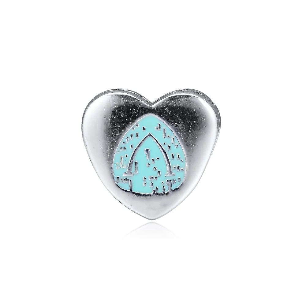 DIY Подходит для Pandora Подвески браслеты бусины в виде Микки-Мауса стерлингового серебра 925 пробы-ювелирные изделия с смешанной эмалью