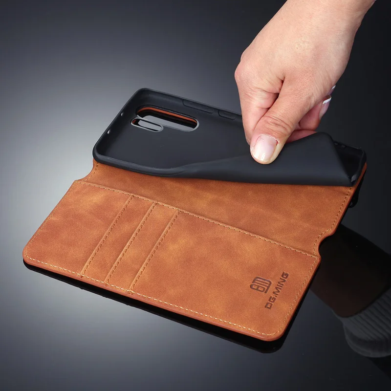 P30Pro NOVA4 Business Case For Huawei P30 Pro Lite Nova 4 2019 Windows Flip Leather Card Slot Wallet Cover Mate20 Bag Coque | Мобильные