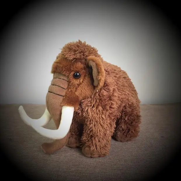 Милый слон Мамонт имитирующий в виде животного мягкая набивная плюшевая игрушка кукла подарок на день рождения детский подарок для мальчика