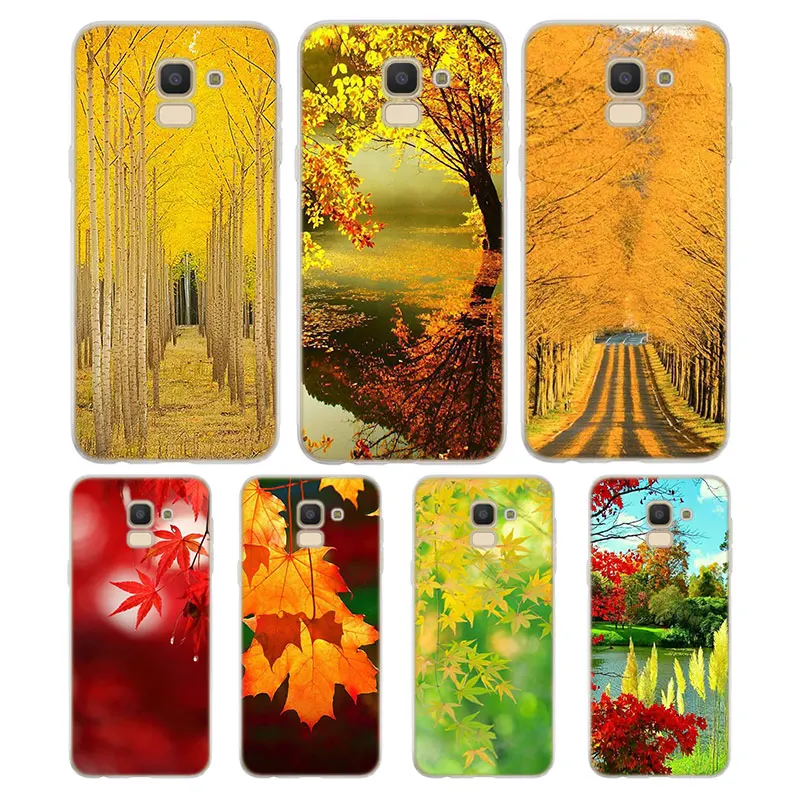 

Silicone Case The feeling of autumn Printing for Samsung Galaxy j8 j7 j6 j5 j4 j3 Plus Prime 2018 2017 2016 Case Cover