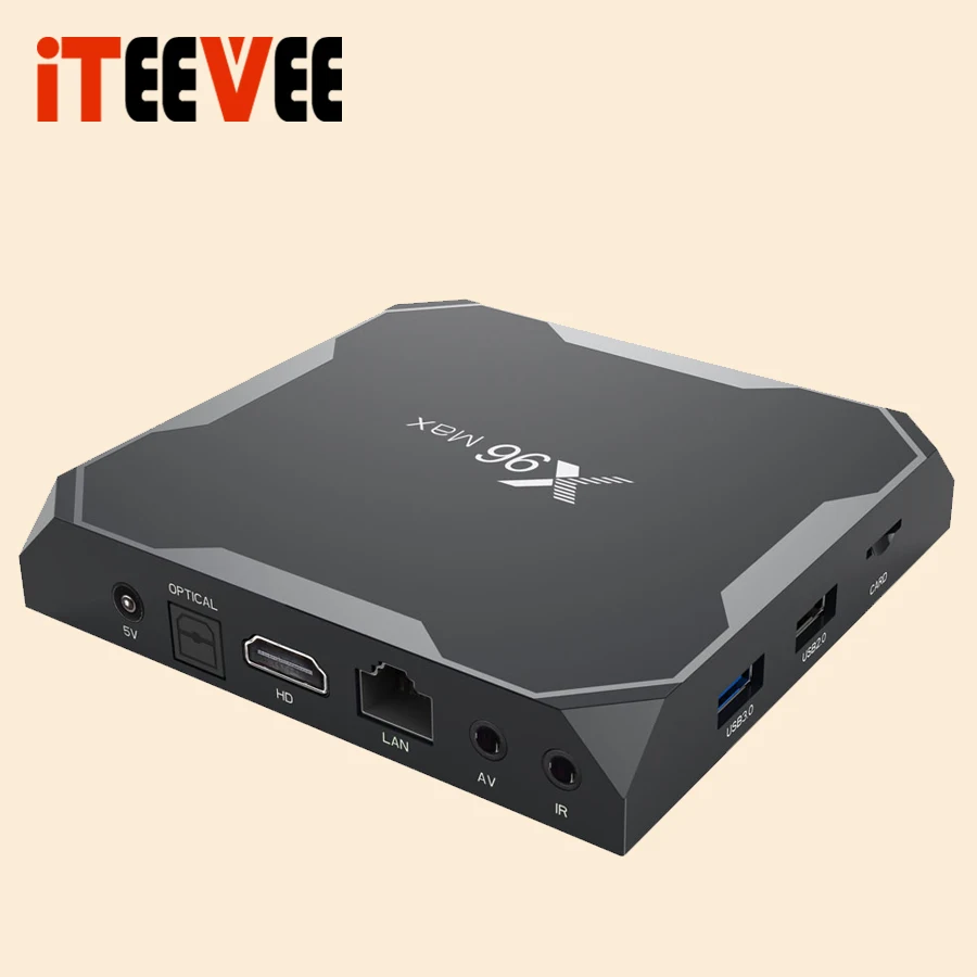 X96Max Smart tv BOX Android 9,0 Amlogic S905X2 DDR3 Четырехъядерный 4 Гб 64 Гб 2,4 г и 5 ГГц Wifi BT 1000M H.265 4K телеприставка X96 Max