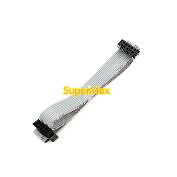 2.54mm 30CM IDC line JTAG cable AVR download line IDC extension cable
