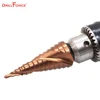 HSS M35 5% Cobalt Step Drill Bit HSSCO High Speed Steel Cone Hex Shank Metal Drill Bits Tool Set Hole Cutter For Stainless Steel ► Photo 2/6