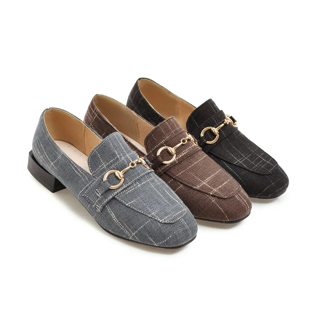 Bouche gris Automne Chaussures Printemps kaki De Noir Et Occasionnel Taille Profonde Peu 48 Talon Femmes Avec Code Ans 31 18613 Tête 18 Bas Carrée Sauvage q8gAxFpn