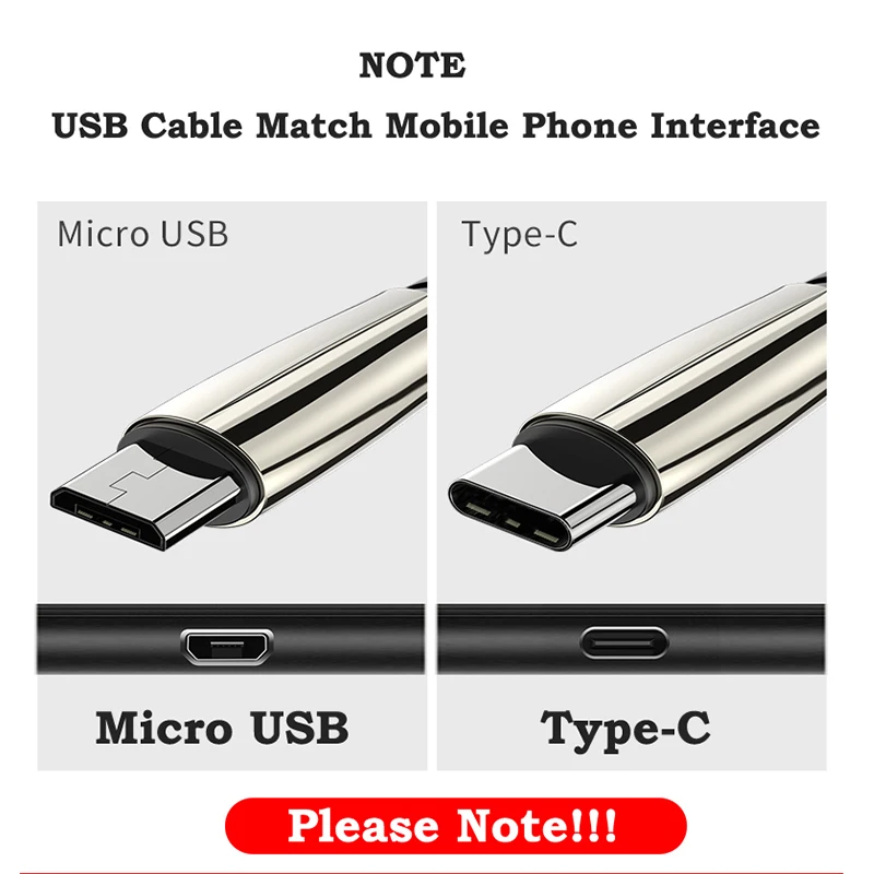 المصغّر USB نوع-C كابل ل سامسونج هواوي Xiaomi LG الروبوت 3A سريع شحن USB نوع C كابلات البيانات المحمول الهاتف شاحن الحبل