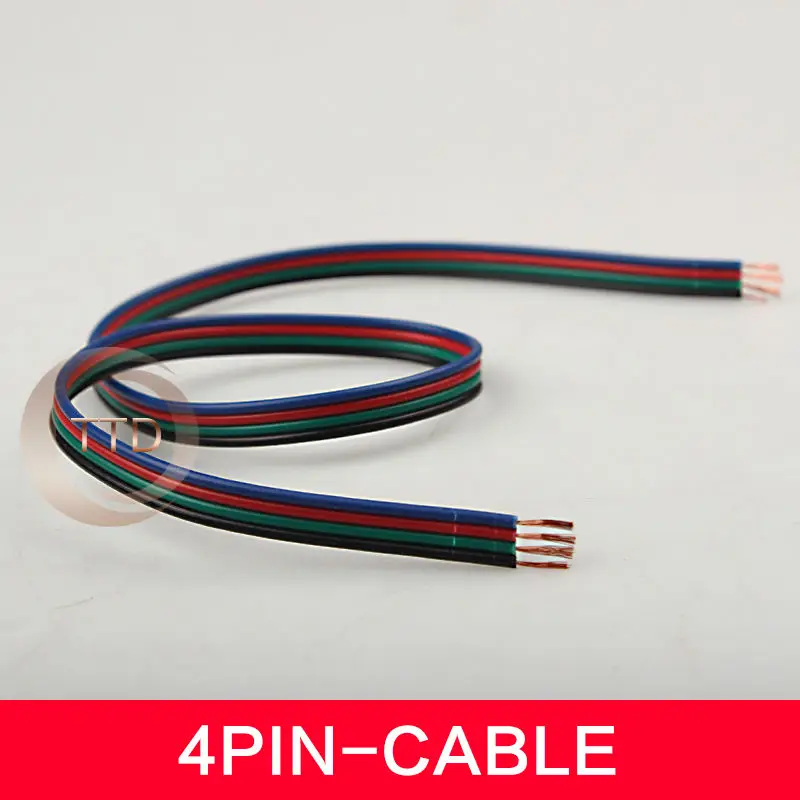 1 м 2 м 10 м/20 м рулон 2pin/3pin/4pin/5pin 22AWG/20AWG/18AWG светодиодный разъем удлинитель провода кабель