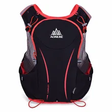 AONIJIE Men Women Lightweight Trail Running Backpack Outdoor Sports Hiking Racing Bag With Optional Hydration Water Bag Bottles