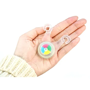 

Kids Stroller Accessory Silicone Colorful Hanging Llights Decorative with 1 CR2032 Battery