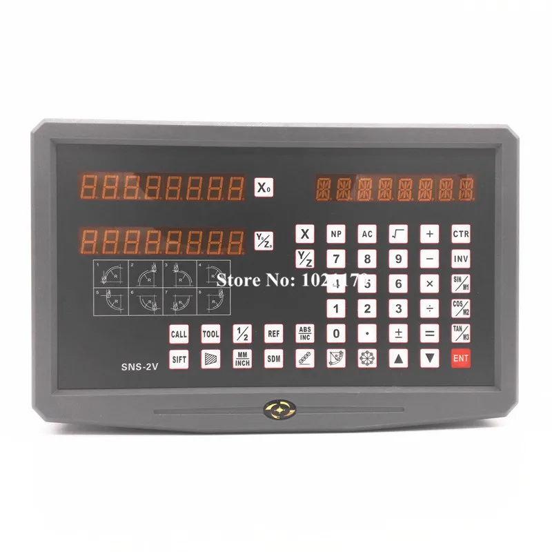 Продажа Бесплатная доставка высокоточные инструменты токарный станок и мельница 2 оси DRO цифровой индикации с 2 шт. линейные стеклянные весы