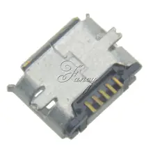 10Pcs Micro USB Type B Female 5Pin SMT Socket Jack Connectors Port PCB Board