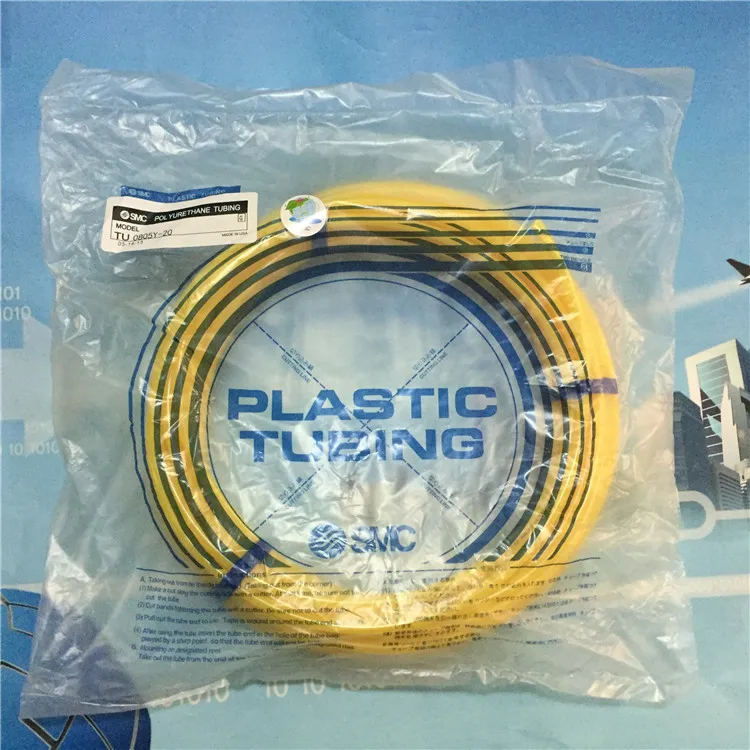 

TU0425Y-100 TU0604Y-100 TU0805Y-100 TU1065Y-100 TU1208Y-100 SMC pneumatic yellow air hose TU series 100m